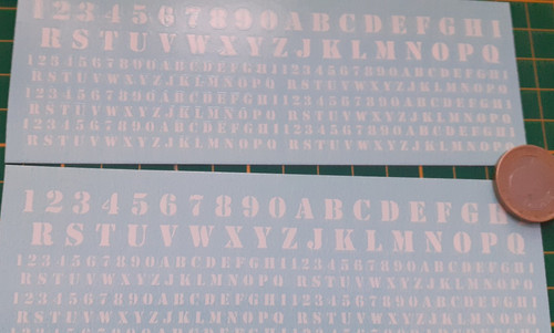 Decals decalcomanie chiffre - decals,